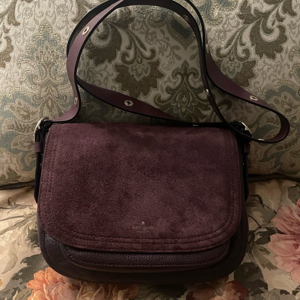 Kate Spade Deep Purple Crossbody Bag